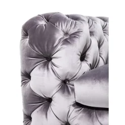 KARE Design Sofas & Couches-Sofa Desire 3-Sitzer Silbergrau