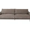 KARE Design Sofas & Couches-Sofa Edna 3-Sitzer Grau 245Cm