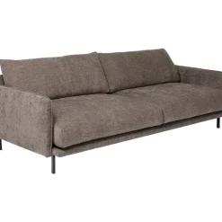 KARE Design Sofas & Couches-Sofa Edna 3-Sitzer Grau 245Cm