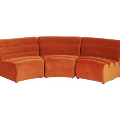 KARE Design Sofas & Couches-Sofa Element Wave Orange