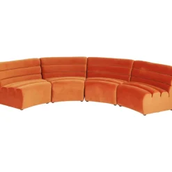 KARE Design Sofas & Couches-Sofa Element Wave Orange