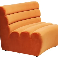 KARE Design Sofas & Couches-Sofa Element Wave Orange