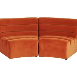 KARE Design Sofas & Couches-Sofa Element Wave Orange