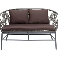 KARE Design Outdoormöbel-Sofa Ibiza Braun