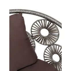 KARE Design Outdoormöbel-Sofa Ibiza Braun