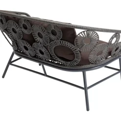 KARE Design Outdoormöbel-Sofa Ibiza Braun
