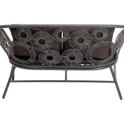 KARE Design Outdoormöbel-Sofa Ibiza Braun