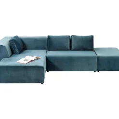 KARE Design Sofas & Couches-Sofa Infinity Velvet Ocean Links