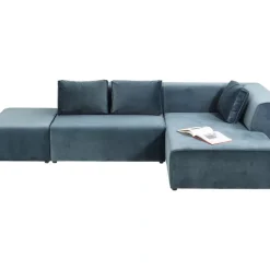 KARE Design Sofas & Couches-Sofa Infinity Velvet Ocean Rechts