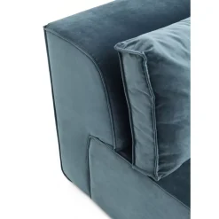 KARE Design Sofas & Couches-Sofa Infinity Velvet Ocean Rechts