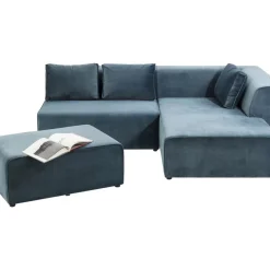 KARE Design Sofas & Couches-Sofa Infinity Velvet Ocean Rechts