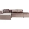 KARE Design Sofas & Couches-Sofa Infinity Velvet Taupe Links
