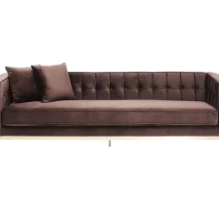 KARE Design Sofas & Couches-Sofa Loft 3-Sitzer Braun