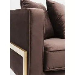 KARE Design Sofas & Couches-Sofa Loft 3-Sitzer Braun