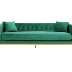 KARE Design Sofas & Couches-Sofa Loft 3-Sitzer Grun