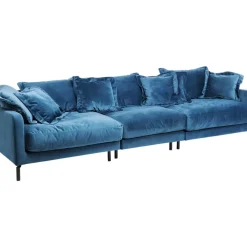 KARE Design Sofas & Couches-Sofa Lullaby 3-Sitzer Petrol