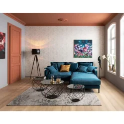 KARE Design Sofas & Couches-Sofa Lullaby 2-Sitzer Petrol