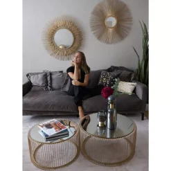 KARE Design Sofas & Couches-Sofa Lullaby 2-Sitzer Taupe