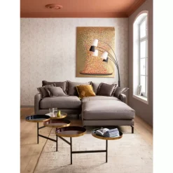 KARE Design Sofas & Couches-Sofa Lullaby 2-Sitzer Taupe