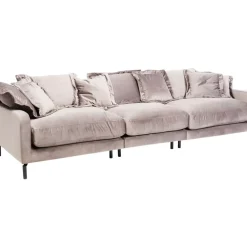 KARE Design Sofas & Couches-Sofa Lullaby 3-Sitzer Taupe