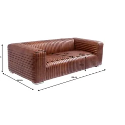 KARE Design Sofas & Couches-Sofa Malibu 3-Sitzer