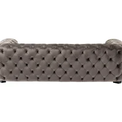 KARE Design Sofas & Couches-Sofa Metropol 3-Sitzer Grau 238Cm