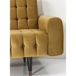 KARE Design Sofas & Couches-Sofa Milchbar 3-Sitzer Velvet Honey
