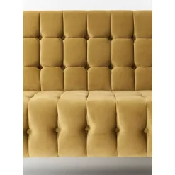 KARE Design Sofas & Couches-Sofa Milchbar 3-Sitzer Velvet Honey