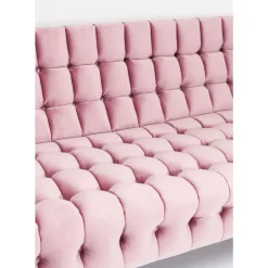 KARE Design Sofas & Couches-Sofa Milchbar 3-Sitzer Velvet Rose
