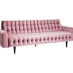 KARE Design Sofas & Couches-Sofa Milchbar 3-Sitzer Velvet Rose