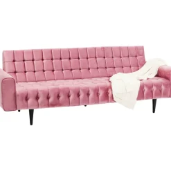 KARE Design Sofas & Couches-Sofa Milchbar 3-Sitzer Velvet Rose