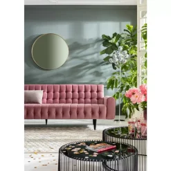 KARE Design Sofas & Couches-Sofa Milchbar 3-Sitzer Velvet Rose