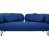 KARE Design Sofas & Couches-Sofa Peppo 2-Sitzer Blau 182Cm