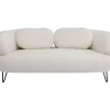 KARE Design Sofas & Couches-Sofa Peppo 2-Sitzer Weis 182Cm