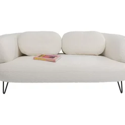 KARE Design Sofas & Couches-Sofa Peppo 2-Sitzer Weis 182Cm