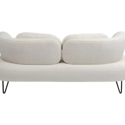 KARE Design Sofas & Couches-Sofa Peppo 2-Sitzer Weis 182Cm