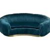 KARE Design Sofas & Couches-Sofa Perugia 2-Sitzer Smaragd 195Cm