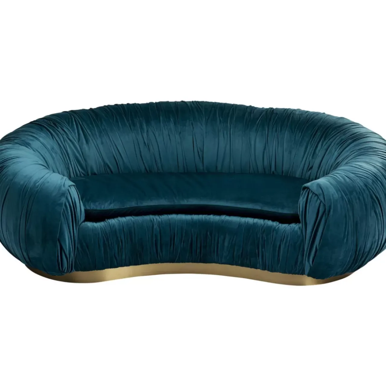 KARE Design Sofas & Couches-Sofa Perugia 2-Sitzer Smaragd 195Cm