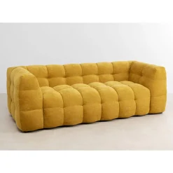KARE Design Sofas & Couches-Sofa 3-Sitzer Salamanca Gelb 240Cm