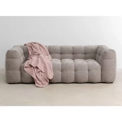 KARE Design Sofas & Couches-Sofa 3-Sitzer Salamanca Grau 240Cm