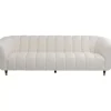 KARE Design Sofas & Couches-Sofa Spectra 3-Sitzer Weis 245Cm