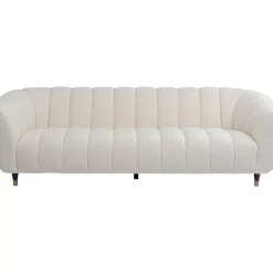 KARE Design Sofas & Couches-Sofa Spectra 3-Sitzer Weis 245Cm