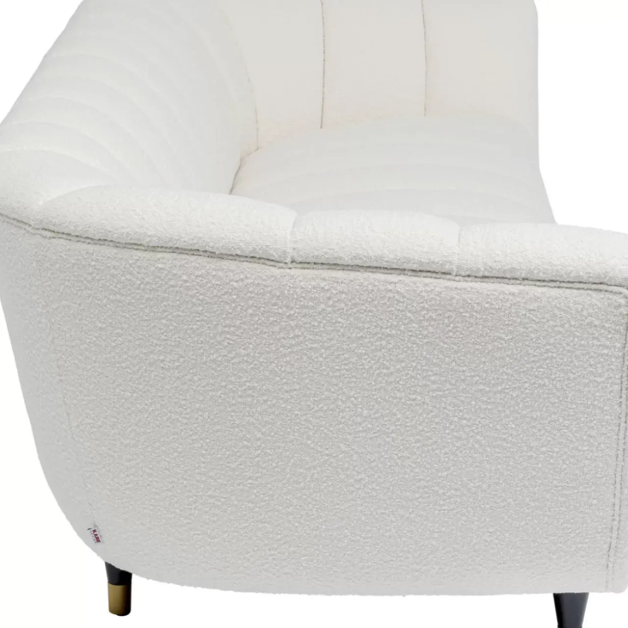 KARE Design Sofas & Couches-Sofa Spectra 3-Sitzer Weis 245Cm