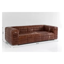 KARE Design Sofas & Couches-Sofa Square Dance 3-Sitzer
