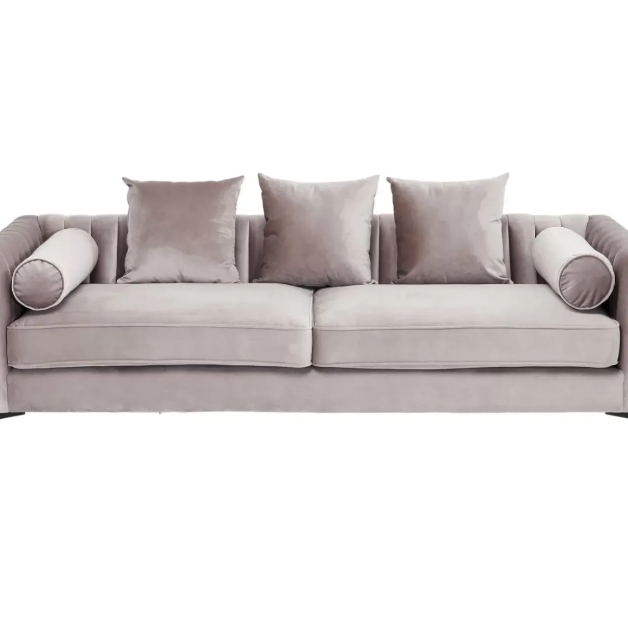 KARE Design Sofas & Couches-Sofa Variete 3-Sitzer Grau