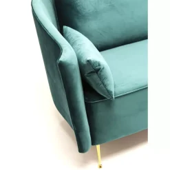 KARE Design Sofas & Couches-Sofa Vegas Forever 3-Sitzer Petrol