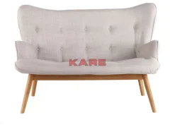 KARE Design Sofas & Couches-Sofa Vicky 2-Sitzer Ecru