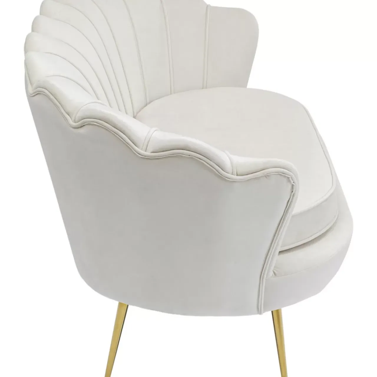 KARE Design Sofas & Couches-Sofa Water Lily 2-Sitzer Beige