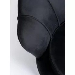 KARE Design Sofas & Couches-Sofa Water Lily 2-Sitzer Schwarz 132Cm