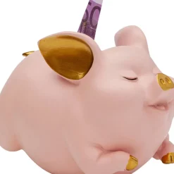 KARE Design Deko & Geschenkartikel-Spardose Happy Pig Rosa